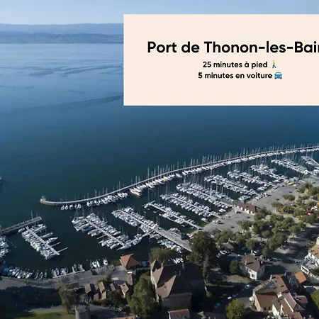 Cosy Et Moderne Avec Clim - Dent D'oche * Thonon-les-Bains